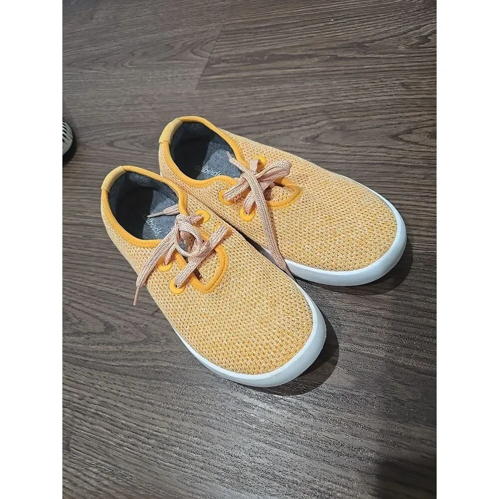 Allbirds Orange Yellow Tree Skippers, Sneakers 10